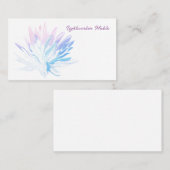 Lotus, Reiki, Spiritueel, Waterverf Visitekaartjes (Voorkant / Achterkant)
