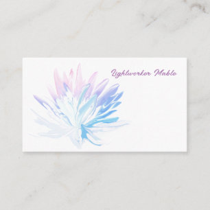 Lotus, Reiki, Spiritueel, Waterverf Visitekaartjes
