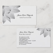 *~* Lotus Reiki Yoga Energy Healer Light Fled Visitekaartje (Voorkant / Achterkant)