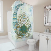 Lotus Rising Douchegordijn (In situ)