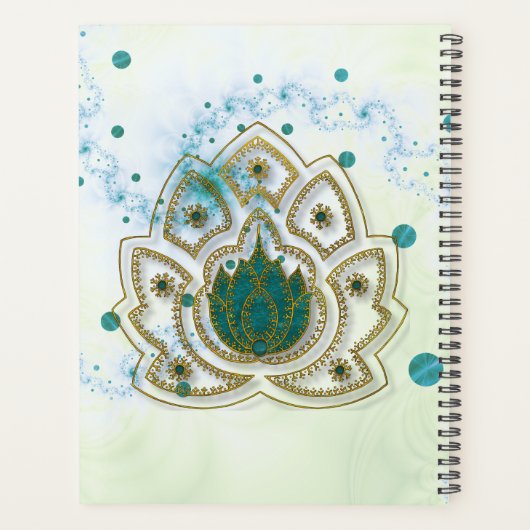 Lotus Rising Planner (Achterkant)
