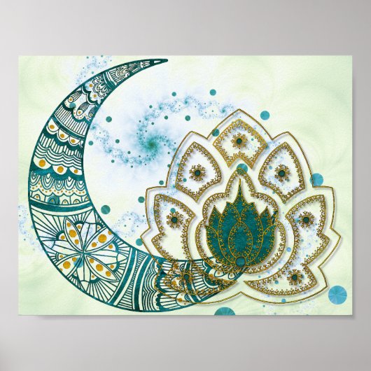 Lotus Rising Poster (Voorkant)