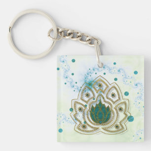 Lotus Rising Sleutelhanger