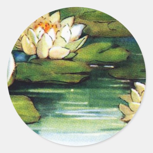  Lotus Ronde Sticker (Voorkant)