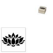 Lotus Rubber Stamp Rubberstempel (Gestempeld)