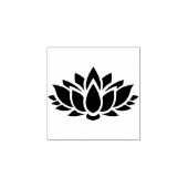 Lotus Rubber Stamp Rubberstempel (Afrduk)
