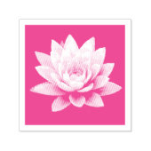 LOTUS RUBBER STAMP  ZELFINKTENDE STEMPEL (Design)