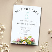 Lotus Save the Date uitnodiging template
