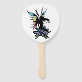 Lotus Schaduwfee Handwaaier (Achterkant)