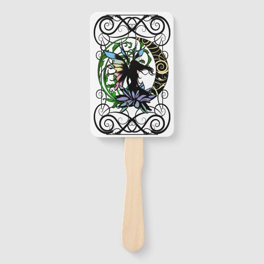 Lotus Schaduwfee Handwaaier (Voorkant)
