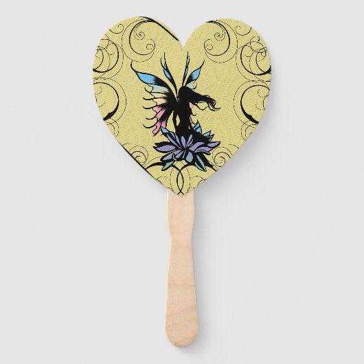 Lotus Schaduwfee Handwaaier (Voorkant)