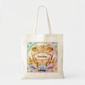 Lotus schild verpleegster tote bag (Voorkant)