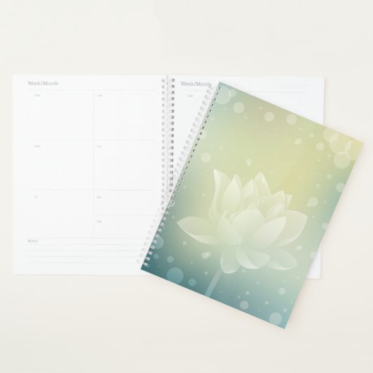 Lotus Serenity Hardcover Dagplanner Planner (Display)