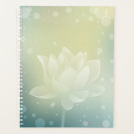 Lotus Serenity Hardcover Dagplanner Planner