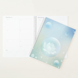 Lotus Serenity Hardcover Dagplanner Planner