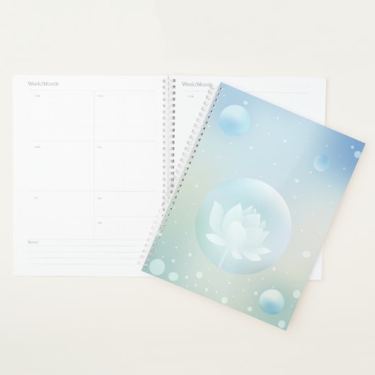 Lotus Serenity Hardcover Dagplanner Planner (Display)