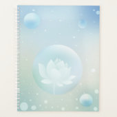 Lotus Serenity Hardcover Dagplanner Planner (Voorkant)