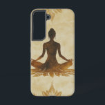 Lotus Serenity Meditatie Telefoonhoesje Samsung Galaxy Hoesje<br><div class="desc">Een mediterende figuur zit onder een bloeiende lotusboom en straalt rust en verlichting uit. Ideaal voor liefhebbers van mindfulness en yoga.</div>