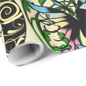 Lotus Shadow Fairy Cadeaupapier (Rol Hoek)