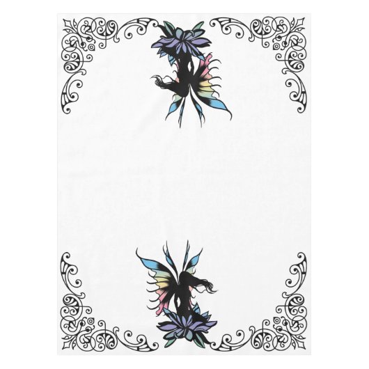 Lotus Shadow Fairy Tafelkleed (Voorkant)