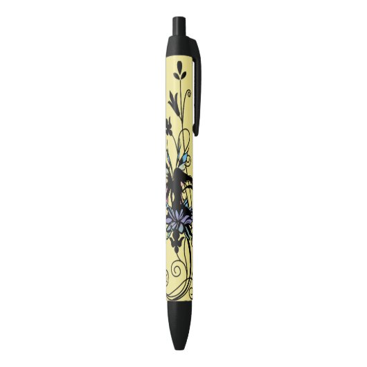 Lotus Shadow Fairy Zwarte Inkt Pen (Achterkant (Verticaal))