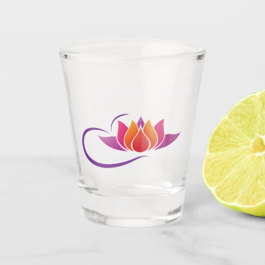Lotus Shot Glas (Voorkant)