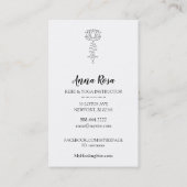 *~* Lotus Sparkle Rays Reiki Energy Healing Visitekaartje (Achterkant)