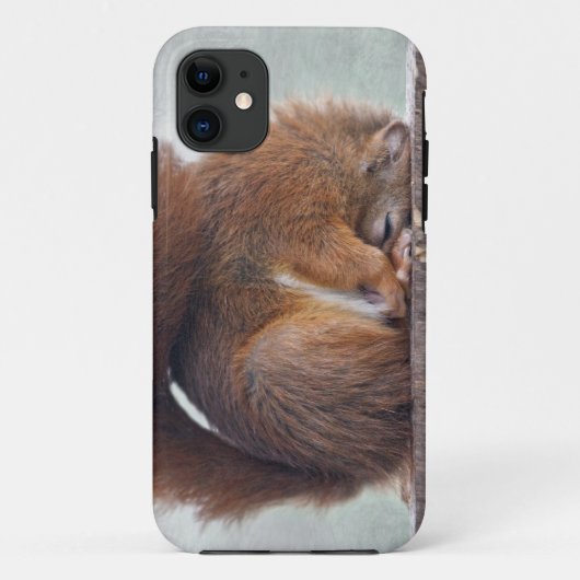 Lotus Squirrel iPhone 5 Case-Mate Hoesje (Achterkant)