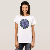 Lotus Star-Shirt T-shirt (Voorkant volledig)
