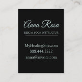 *~* Lotus Stars Mon Sacred Symbool to Nirvana Visitekaartje (Achterkant)