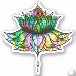 Lotus Sticker
