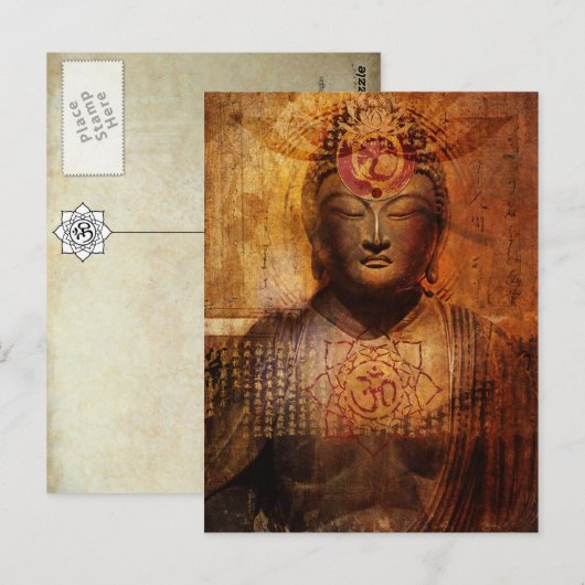 Lotus Sutra Briefkaart (Voorkant / Achterkant)