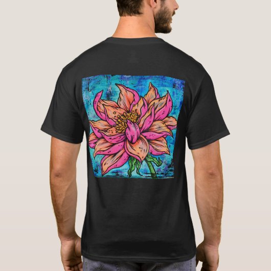 Lotus T-shirt (Achterkant)