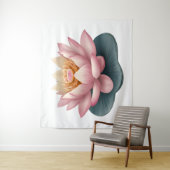 Lotus Tapestry Wandkleed (In situ)