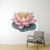 Lotus Tapestry Wandkleed (In Situ (horizontaal))