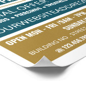 Lotus Tattoo, Tattoo & Body Piercing Studio Advert Poster (Hoek)