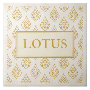 Lotus-tegel Tegeltje