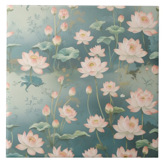 Lotus Tegeltje (Voorkant)