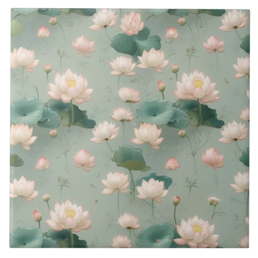 Lotus Tegeltje (Voorkant)