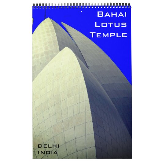 lotus temple delhi kalender (Hoes)