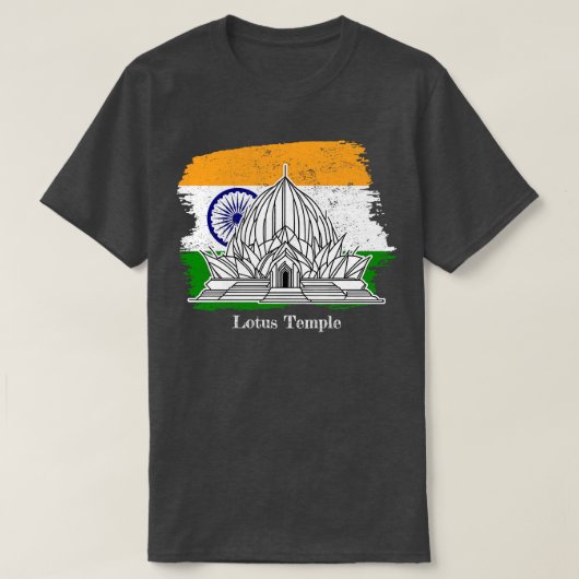 Lotus Temple T-shirt (Design voorkant)
