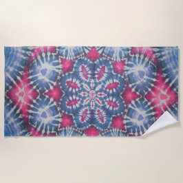 Lotus Tie Dye Strandlaken