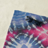 Lotus Tie Dye Strandlaken (In situ)