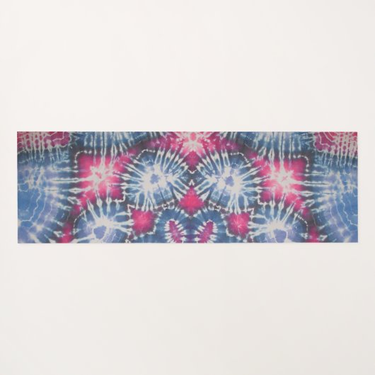 Lotus Tie Dye Yogamat (Achterkant (horizontaal))