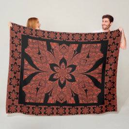 Lotus van de Desert Snow Fleece Deken