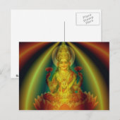 Lotus van de liefde briefkaart (Voorkant / Achterkant)
