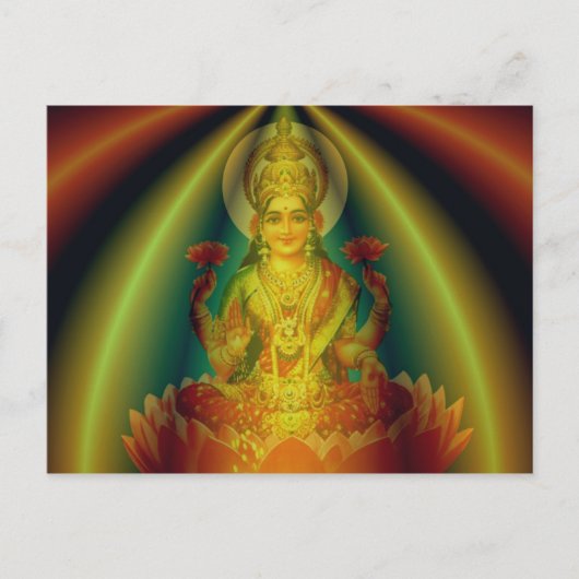 Lotus van de liefde briefkaart (Voorkant)