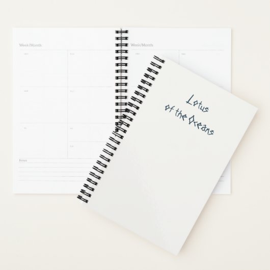 Lotus van de Oceaan Planner (Display)