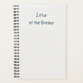 Lotus van de Oceaan Planner (Voorkant)