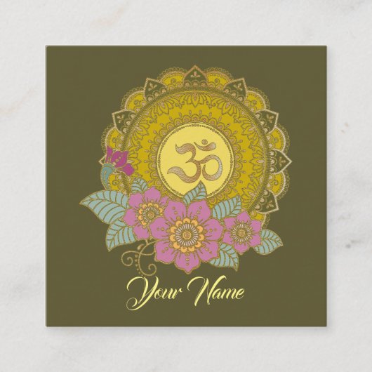 Lotus van het OM - Visitekaartje (Voorkant)